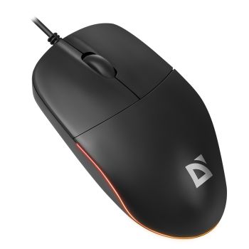Мышь Defender Azora MB-241, USB, черный, 2btn+Roll Мышь Defender Azora MB-241, USB, черный, 2btn+Roll