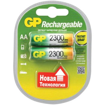 Аккумулятор GP AA (HR06) 2300mAh 2BL Аккумулятор GP AA (HR06) 2300mAh 2BL