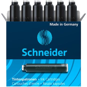 Картриджи чернильные Schneider черный, 6шт., картонная коробка Картриджи чернильные Schneider черный, 6шт., картонная коробка