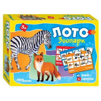 Игра настольная Лото, Step Puzzle Игра настольная Лото, Step Puzzle