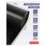 Мешки для мусора  240л OfficeClean ПВД, 93*130см, 45мкм, 10шт., прочные, черные, в рулоне