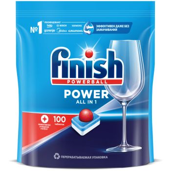 Таблетки для посудомоечной машины Finish Power Таблетки для посудомоечной машины Finish Power