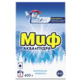 Порошок для машинной стирки Миф Аквапудра Морозная Свежесть, 400г
