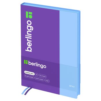 Ежедневник недатированный, А5, 136л., кожзам, Berlingo Ежедневник недатированный, А5, 136л., кожзам, Berlingo