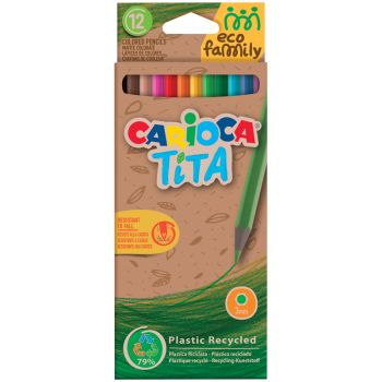 Карандаши цветные пластиковые Carioca Карандаши цветные пластиковые Carioca