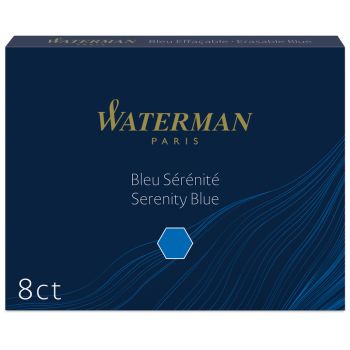 Картриджи чернильные Waterman Standart, синий, 8шт., картонная коробка Картриджи чернильные Waterman Standart, синий, 8шт., картонная коробка