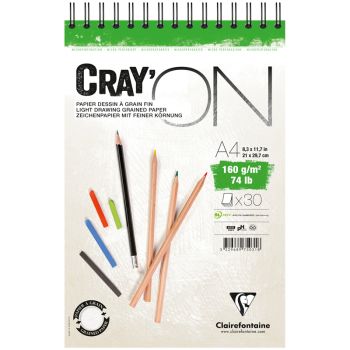 Скетчбук - блокнот 30л., А4 Clairefontaine Скетчбук - блокнот 30л., А4 Clairefontaine