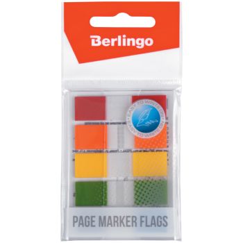 Флажки-закладки Berlingo 45*12мм, 20л*5 неоновых цветов, европодвес Флажки-закладки Berlingo 45*12мм, 20л*5 неоновых цветов, европодвес