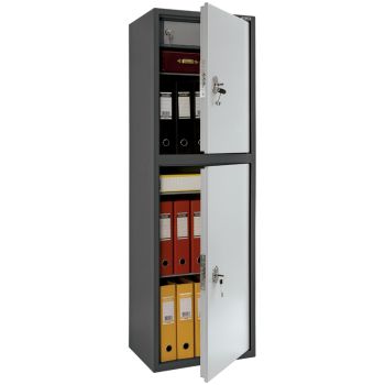 Шкаф бухгалтерский Aiko SL-150/2T, 1490*460*340, ключевой замок Шкаф бухгалтерский Aiko SL-150/2T, 1490*460*340, ключевой замок