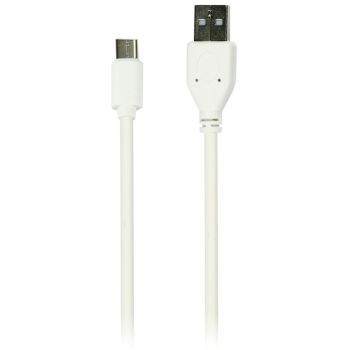 Кабель Smartbuy iK-3112, USB - Type-C, 2A output, 1м, белый Кабель Smartbuy iK-3112, USB - Type-C, 2A output, 1м, белый