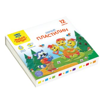 Пластилин Мульти-Пульти Пластилин Мульти-Пульти