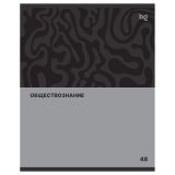 Тетрадь предметная 48л. BG "Single colour" - Обществознание, эконом