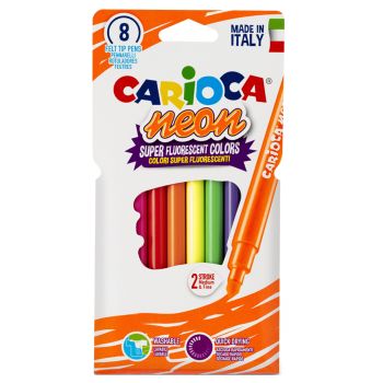 Фломастеры неоновые Carioca Фломастеры неоновые Carioca