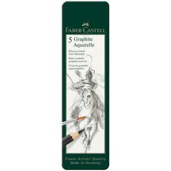 Набор карандашей ч/г акварельных Faber-Castell Набор карандашей ч/г акварельных Faber-Castell