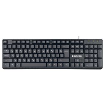Клавиатура Defender Daily HB-162, USB, черный Клавиатура Defender Daily HB-162, USB, черный