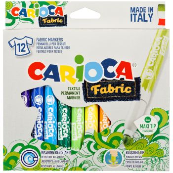 Набор фломастеров для ткани Carioca Набор фломастеров для ткани Carioca
