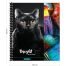 Тетрадь 80л., А5, клетка на гребне ArtSpace 