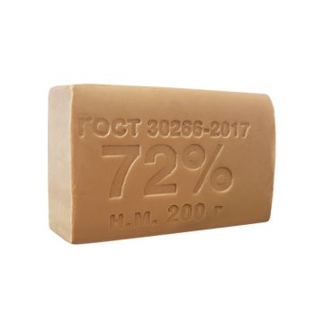 Мыло хозяйственное 72% ММЗ, без обертки, 200г Мыло хозяйственное 72% ММЗ, без обертки, 200г