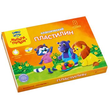 Пластилин Мульти-Пульти Пластилин Мульти-Пульти