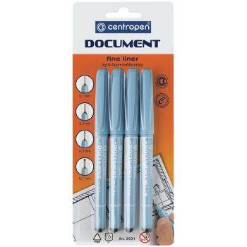 Набор капиллярных ручек Centropen Набор капиллярных ручек Centropen