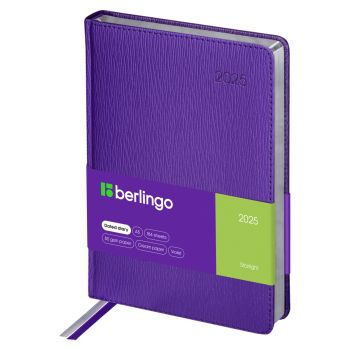 Ежедневник датированный 2025г., А5, 184л., кожзам, Berlingo Ежедневник датированный 2025г., А5, 184л., кожзам, Berlingo