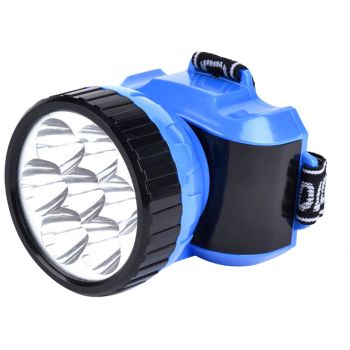 Фонарь налобный Smartbuy SBF-24-B, аккумуляторный, светодиодный, 7 LED, синий Фонарь налобный Smartbuy SBF-24-B, аккумуляторный, светодиодный, 7 LED, синий