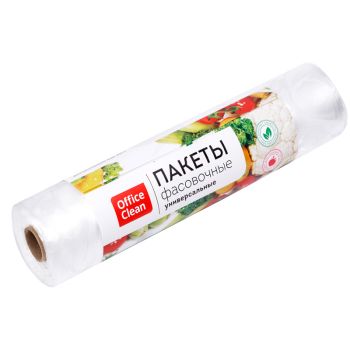 Пакеты фасовочные OfficeClean, ПНД, 30*40см, 8мкм, рулон на втулке, 500шт. Пакеты фасовочные OfficeClean, ПНД, 30*40см, 8мкм, рулон на втулке, 500шт.