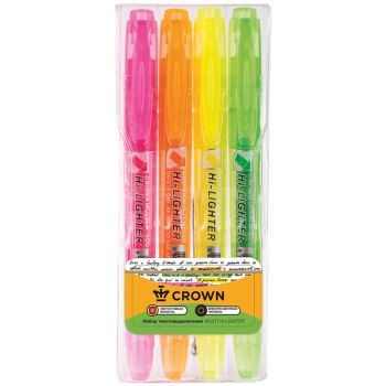 Набор текстовыделителей Crown 