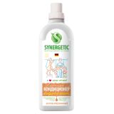 Кондиционер для белья Synergetic "Миндальное молочко", биоразлагаемый, 1л