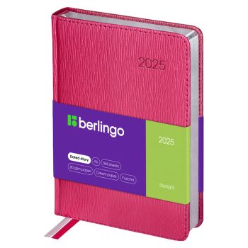 Ежедневник датированный 2025г., А6, 184л., кожзам, Berlingo Ежедневник датированный 2025г., А6, 184л., кожзам, Berlingo