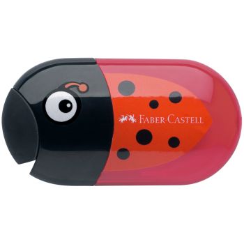Точилка пластиковая с ластиком Faber-Castell Точилка пластиковая с ластиком Faber-Castell