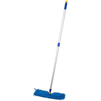 Швабра двусторонняя OfficeClean Professional, алюм. ручка 75-130см, насадка МОП микрофибра 40см Швабра двусторонняя OfficeClean Professional, алюм. ручка 75-130см, насадка МОП микрофибра 40см
