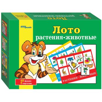Игра настольная Лото, Step Puzzle Игра настольная Лото, Step Puzzle