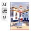 Ежедневник недатированный А5, 160л., 7БЦ, OfficeSpace 