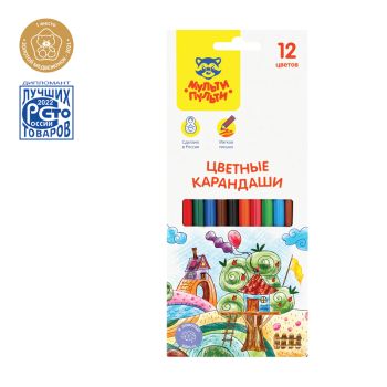 Карандаши цветные Мульти-Пульти Карандаши цветные Мульти-Пульти