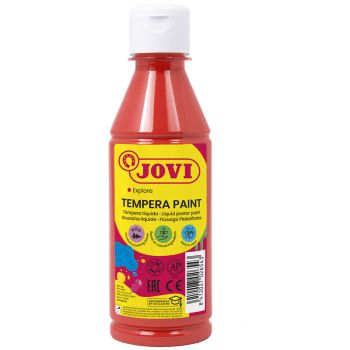 Гуашь JOVI, с повышенным содержанием пигмента, красная, 250мл Гуашь JOVI, с повышенным содержанием пигмента, красная, 250мл
