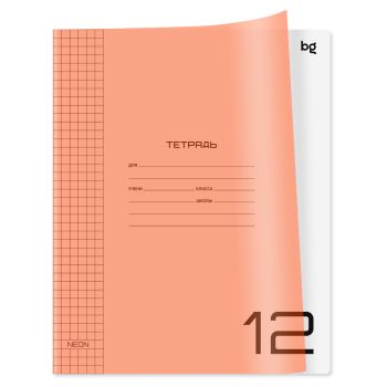 Тетрадь 12л., клетка BG Тетрадь 12л., клетка BG