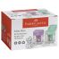 Точилка пластиковая Faber-Castell Mini box,1 отверстие, контейнер, ассорти, пастельные цвета