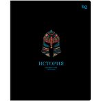 Тетрадь предметная 48л. BG "Информационное поле" - История, soft-touch ламинация, выб. лак