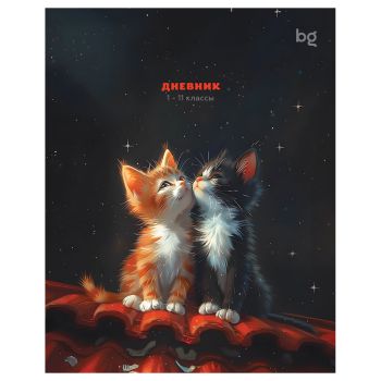Дневник 1-11 кл. 40л. на скобе BG Дневник 1-11 кл. 40л. на скобе BG