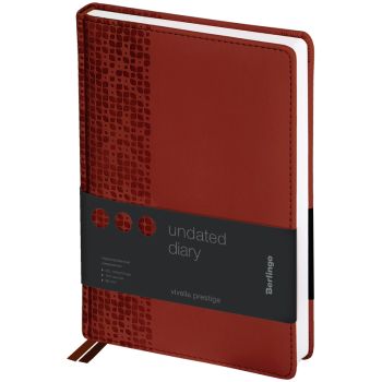 Ежедневник недатированный, А5, 160л., кожзам, Berlingo Ежедневник недатированный, А5, 160л., кожзам, Berlingo