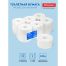 Бумага туалетная OfficeClean Professional(T2), 1-слойная, 200м/рул., цвет натуральный