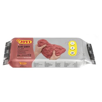 Паста для моделирования JOVI, отвердевающая, терракотовый, 250г, вакуумный пакет Паста для моделирования JOVI, отвердевающая, терракотовый, 250г, вакуумный пакет