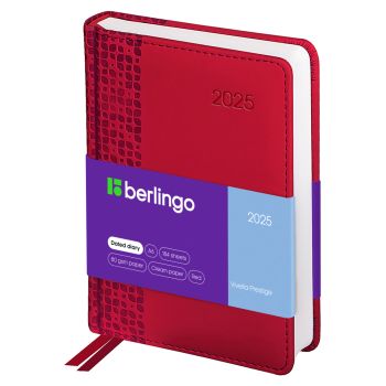 Ежедневник датированный 2025г., А6, 184л., кожзам, Berlingo Ежедневник датированный 2025г., А6, 184л., кожзам, Berlingo