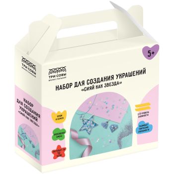 Набор для создания украшений из эпоксидной смолы ТРИ СОВЫ Набор для создания украшений из эпоксидной смолы ТРИ СОВЫ