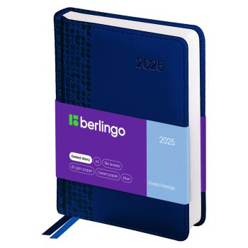Ежедневник датированный 2025г., А6, 184л., кожзам, Berlingo Ежедневник датированный 2025г., А6, 184л., кожзам, Berlingo