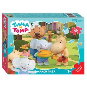 Пазл 15 эл. maxi Step Puzzle Пазл 15 эл. maxi Step Puzzle