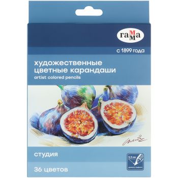 Карандаши цветные художественные Гамма Карандаши цветные художественные Гамма