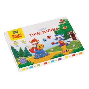 Пластилин Мульти-Пульти Пластилин Мульти-Пульти