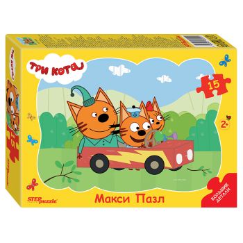 Пазл 15 эл. maxi Step Puzzle Пазл 15 эл. maxi Step Puzzle